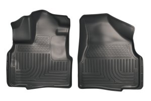 Honda Odyssey Floor Liners - Front - Husky Liners - WeatherBeater - Black - `11-`12